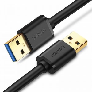 USB 3.0 A до A кабел Тип мъжки към мъжки кабелен кабел за прехвърляне на данни на твърдия диск
